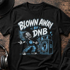 Blue Blown Away By DnB T-Shirt