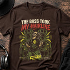 Bass Took My Hairline DnB T-Shirt