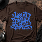 Blue Graffity Liquid DnB T-Shirt