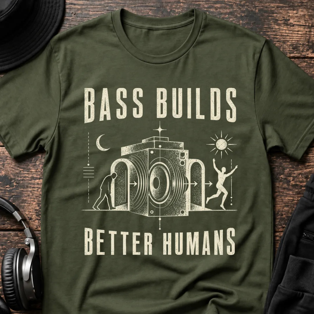 Bass Builds Better Humans Ed.11 DnB T-Shirt