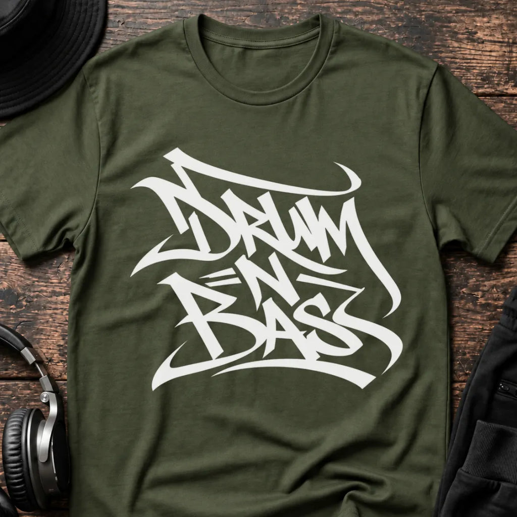 Drum N Bass Tag DnB T-Shirt