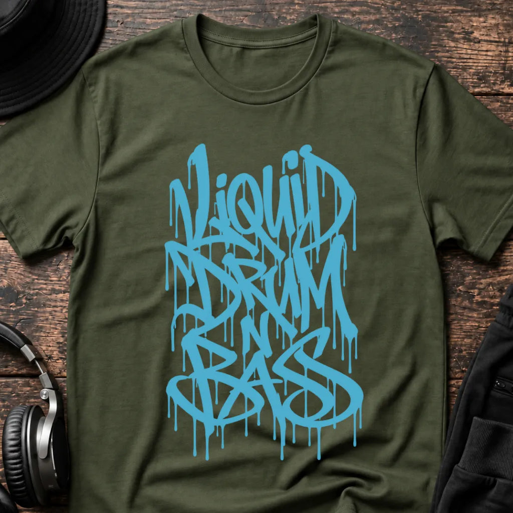 Graffiti Liquid DnB T-Shirt