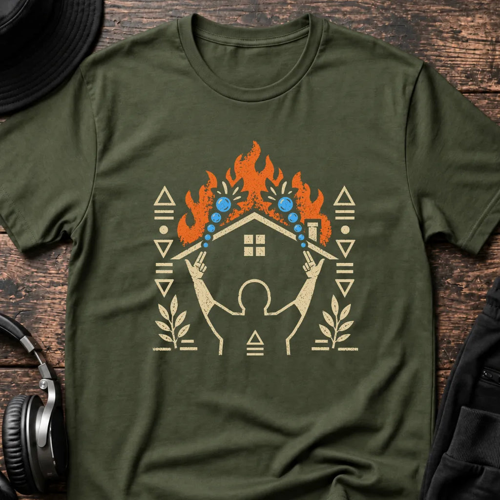 Roof Is On Fire DnB T-Shirt