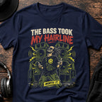 Bass Took My Hairline DnB T-Shirt