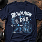 Blue Blown Away By DnB T-Shirt
