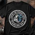Blown Away Zone DnB T-Shirt flat lay by QUASIKERN