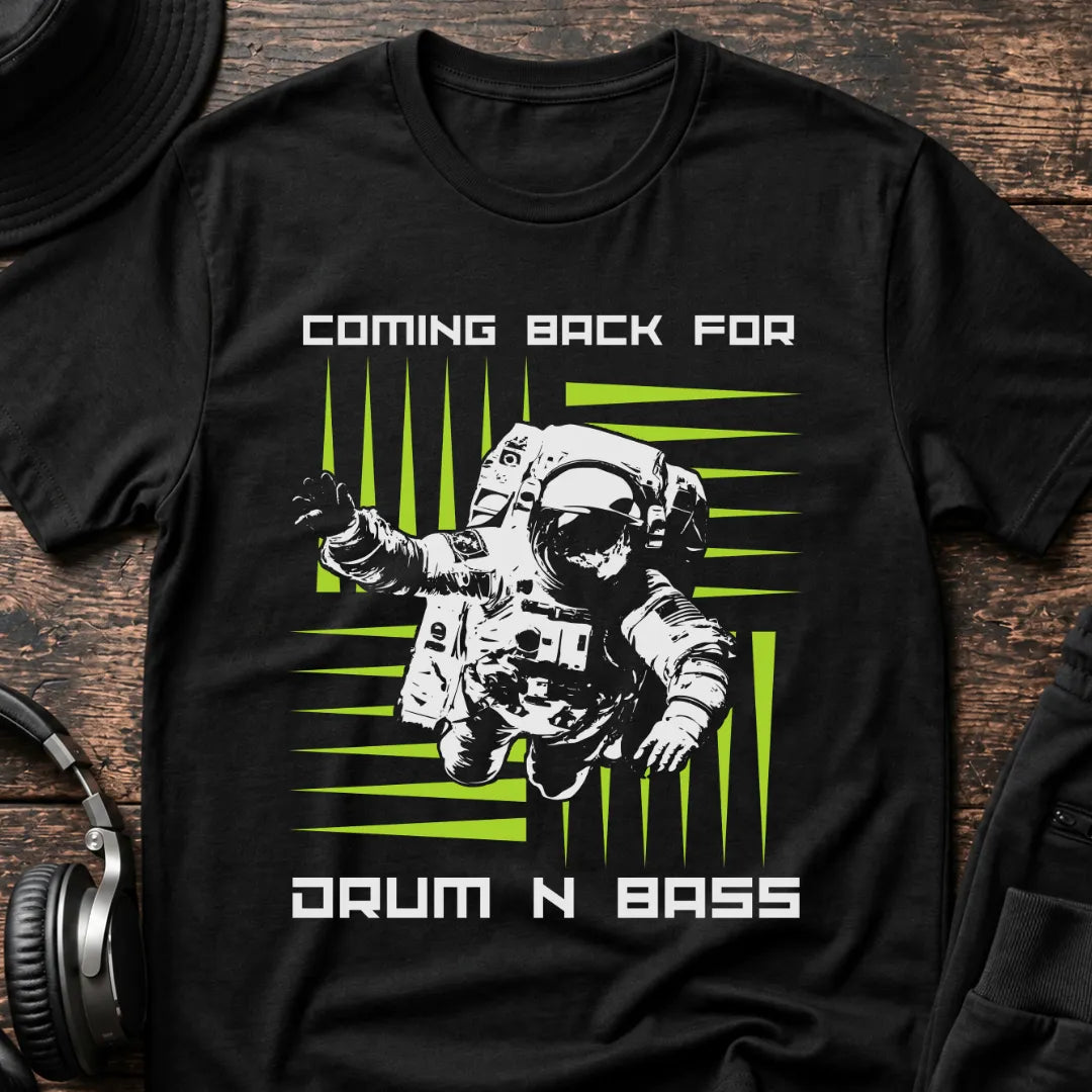 Coming Back for DnB T-Shirt flat lay by QUASIKERN