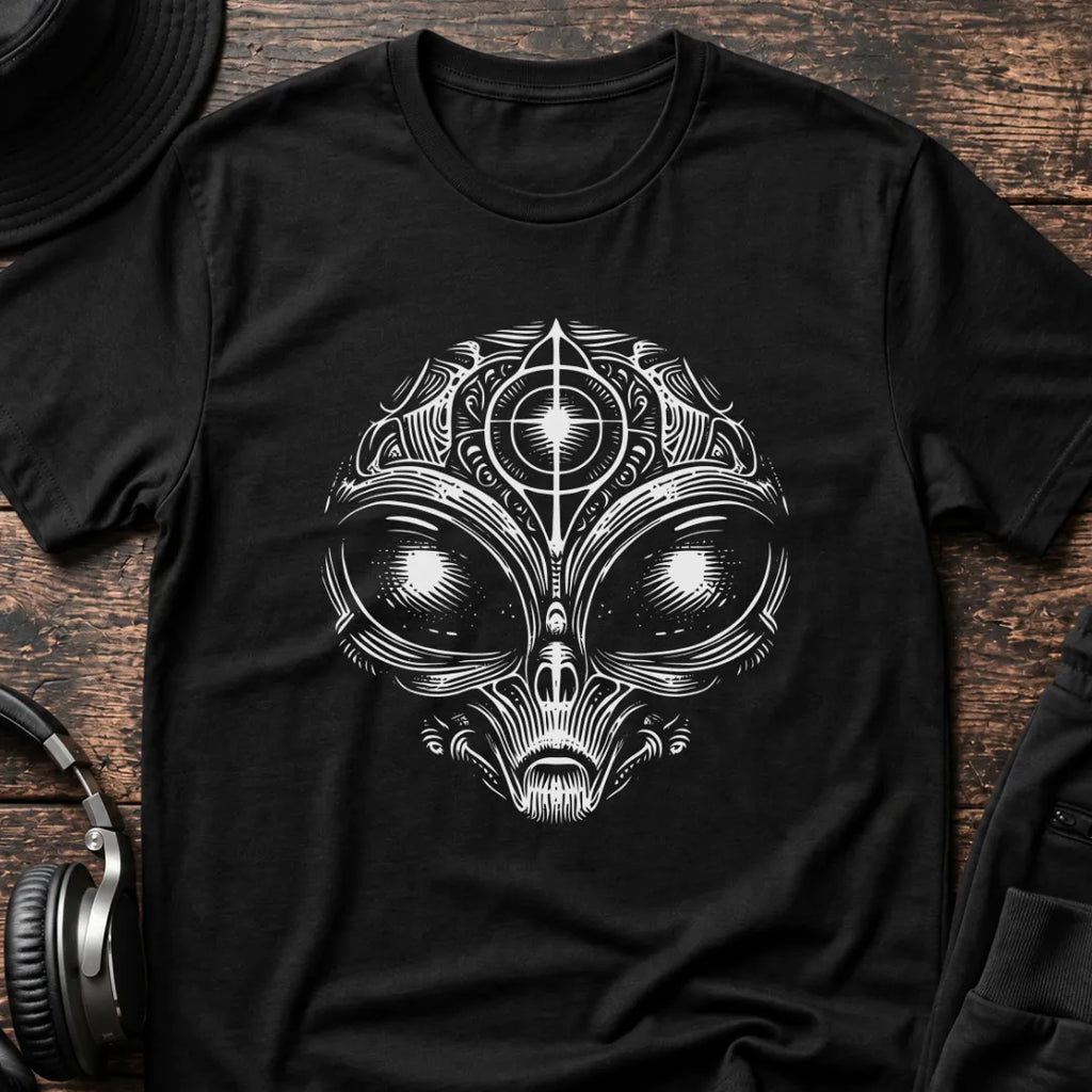Give Me Your Bass DnB T-Shirt flat lay by QUASIKERN