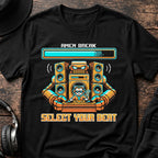 Select Your Beat Amen Break T-Shirt flat lay by QUASIKERN