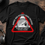 High Intensity DnB T-Shirt flat lay by QUASIKERN