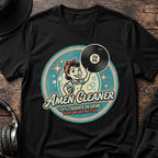 Amen Cleaner Amen Break T-Shirt flat lay by QUASIKERN