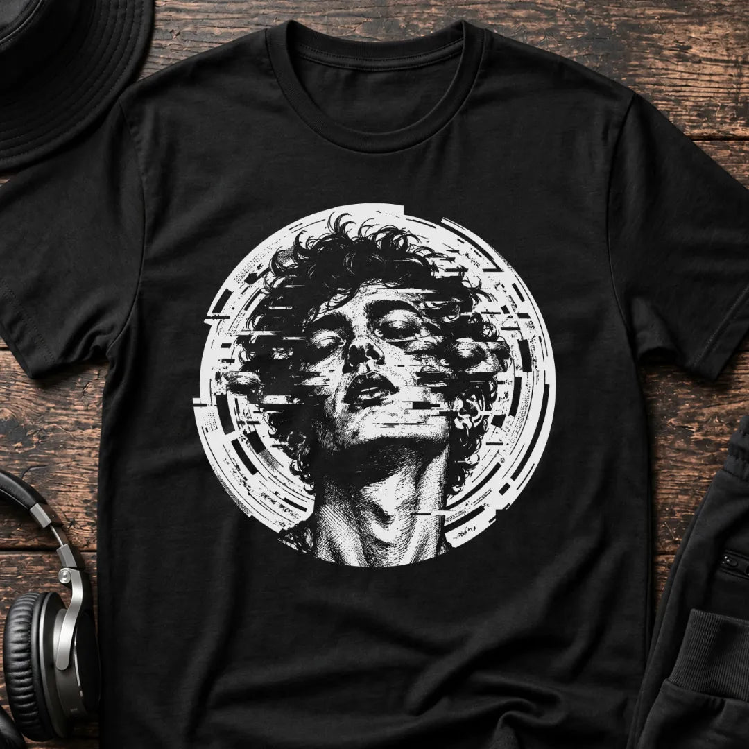 Lost in Music Rave T-Shirt flat lay by QUASIKERN
