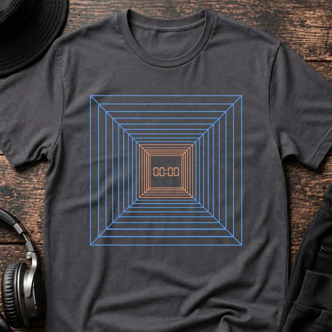 00:00 Rave T-Shirt flat lay by QUASIKERN