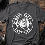 Bass Face Certified DnB T-Shirt flat lay by QUASIKERN