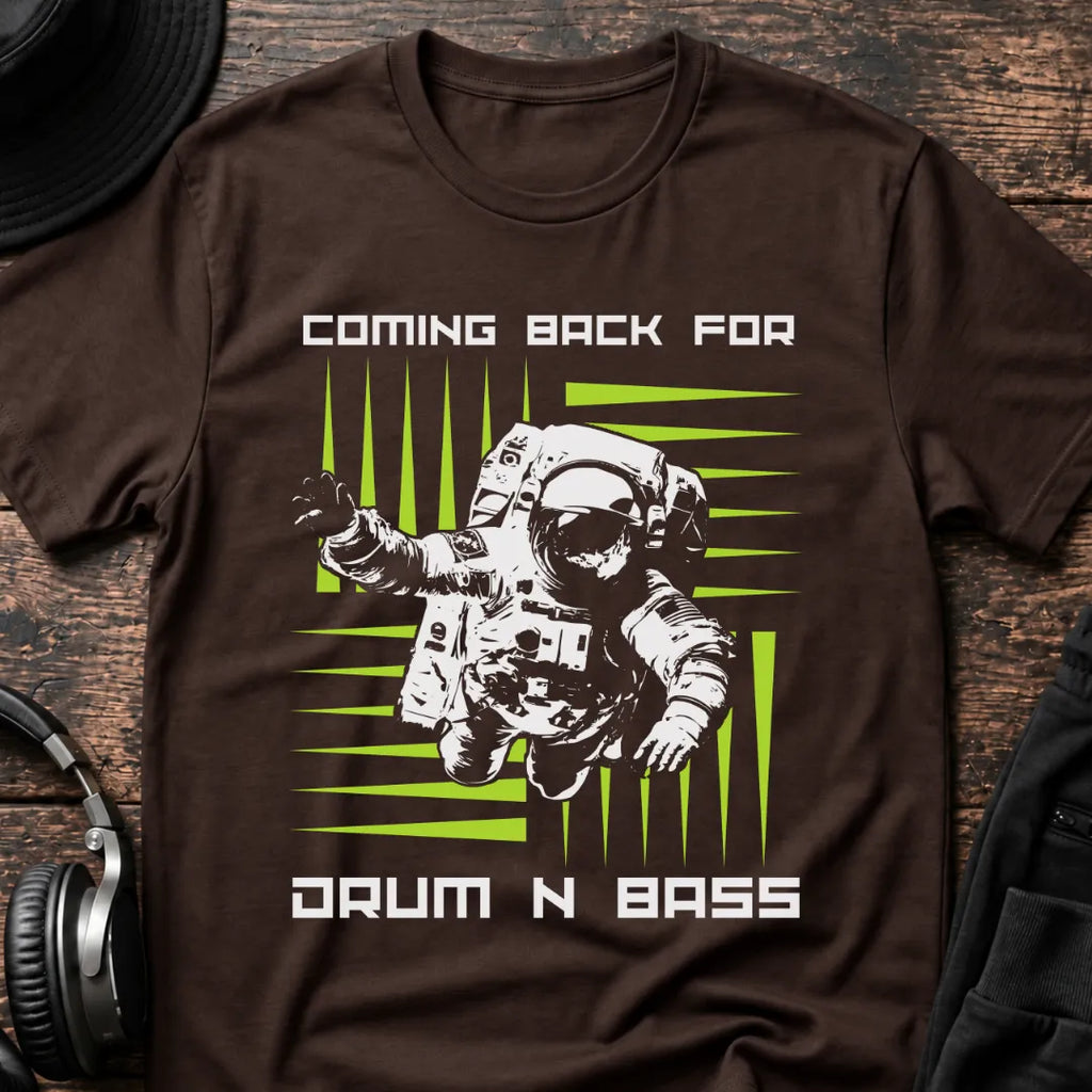 Coming Back for DnB T-Shirt flat lay by QUASIKERN