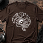 Bass Brain DnB T-Shirt flat lay by QUASIKERN