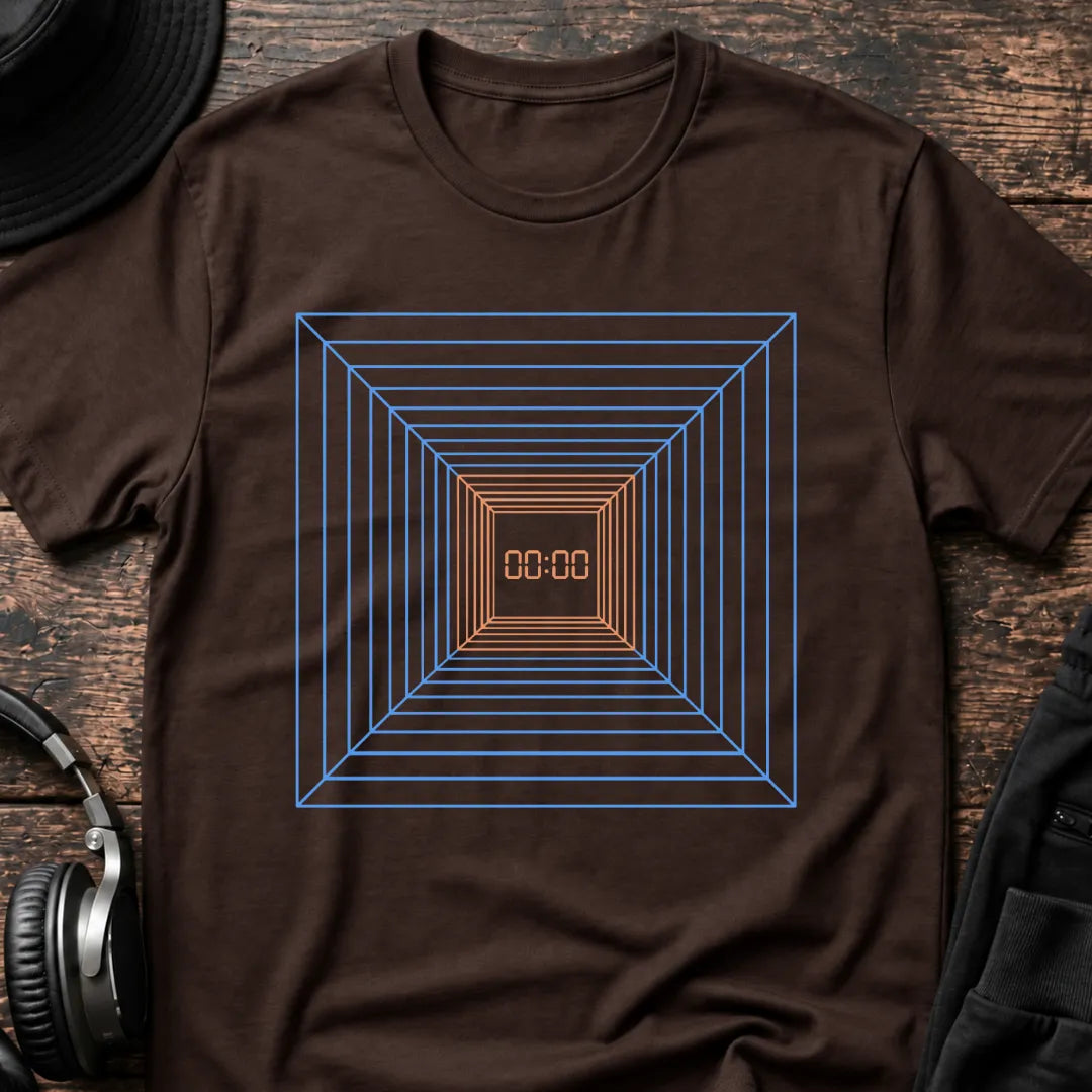 00:00 Rave T-Shirt flat lay by QUASIKERN
