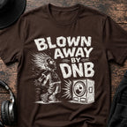 Blown Away by DnB T-Shirt flat lay by QUASIKERN