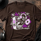 Warehouse Ghost DnB T-Shirt flat lay by QUASIKERN