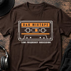 Low Frequency Mixtape DnB T-Shirt flat lay by QUASIKERN