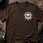 Till the End DnB T-Shirt flat lay by QUASIKERN