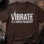 Higher Frequency DnB T-Shirt flat lay by QUASIKERN