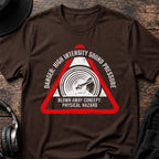 High Intensity DnB T-Shirt flat lay by QUASIKERN