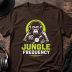 Jungle Frequency Jungle T-Shirt flat lay by QUASIKERN