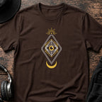 Lunar Eye Rave T-Shirt flat lay by QUASIKERN