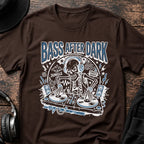 Bass After Dark Jungle T-Shirt flat lay by QUASIKERN
