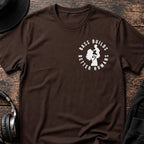 Bass Builds Better Humans Ed. 2 DnB T-Shirt flat lay by QUASIKERN