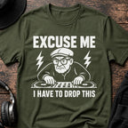 Have to Drop This DJ T-Shirt flat lay by QUASIKERN