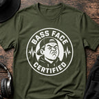 Bass Face Certified DnB T-Shirt flat lay by QUASIKERN