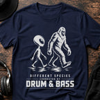 Different Species Connected by DnB T-Shirt flat lay by QUASIKERN
