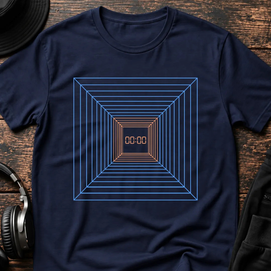 00:00 Rave T-Shirt flat lay by QUASIKERN
