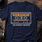 Low Frequency Mixtape DnB T-Shirt flat lay by QUASIKERN
