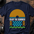 Enjoy the Summer Rave T-Shirt flat lay by QUASIKERN