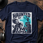 Haunted by 174 BPM DnB T-Shirt flat lay by QUASIKERN