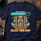 Select Your Beat Amen Break T-Shirt flat lay by QUASIKERN