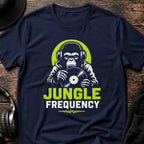 Jungle Frequency Jungle T-Shirt flat lay by QUASIKERN