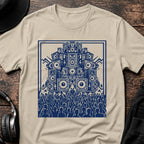 Cult of Rave DnB T-Shirt flat lay by QUASIKERN