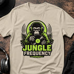 Jungle Frequency Jungle T-Shirt flat lay by QUASIKERN