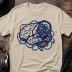 Bass Addiction DnB T-Shirt flat lay by QUASIKERN