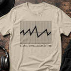 Signal Intelligence DnB T-Shirt flat lay by QUASIKERN