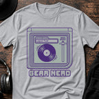 Gear Nerd Liquid Funk DnB T-Shirt flat lay by QUASIKERN