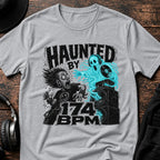Haunted by 174 BPM DnB T-Shirt flat lay by QUASIKERN