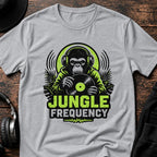 Jungle Frequency Jungle T-Shirt flat lay by QUASIKERN