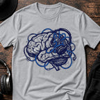 Bass Addiction DnB T-Shirt flat lay by QUASIKERN