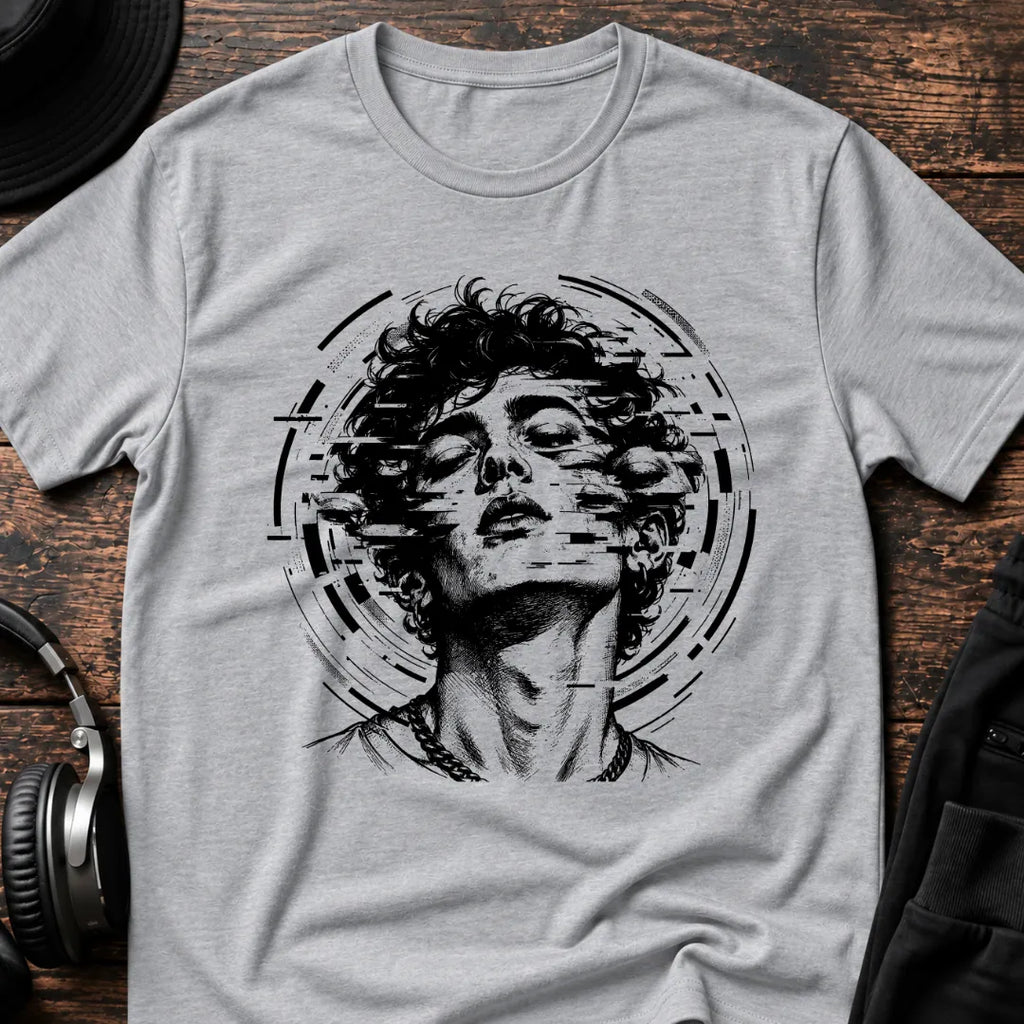 Lost in Music Rave T-Shirt flat lay by QUASIKERN