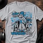 Warehouse Rats Jungle T-Shirt flat lay by QUASIKERN